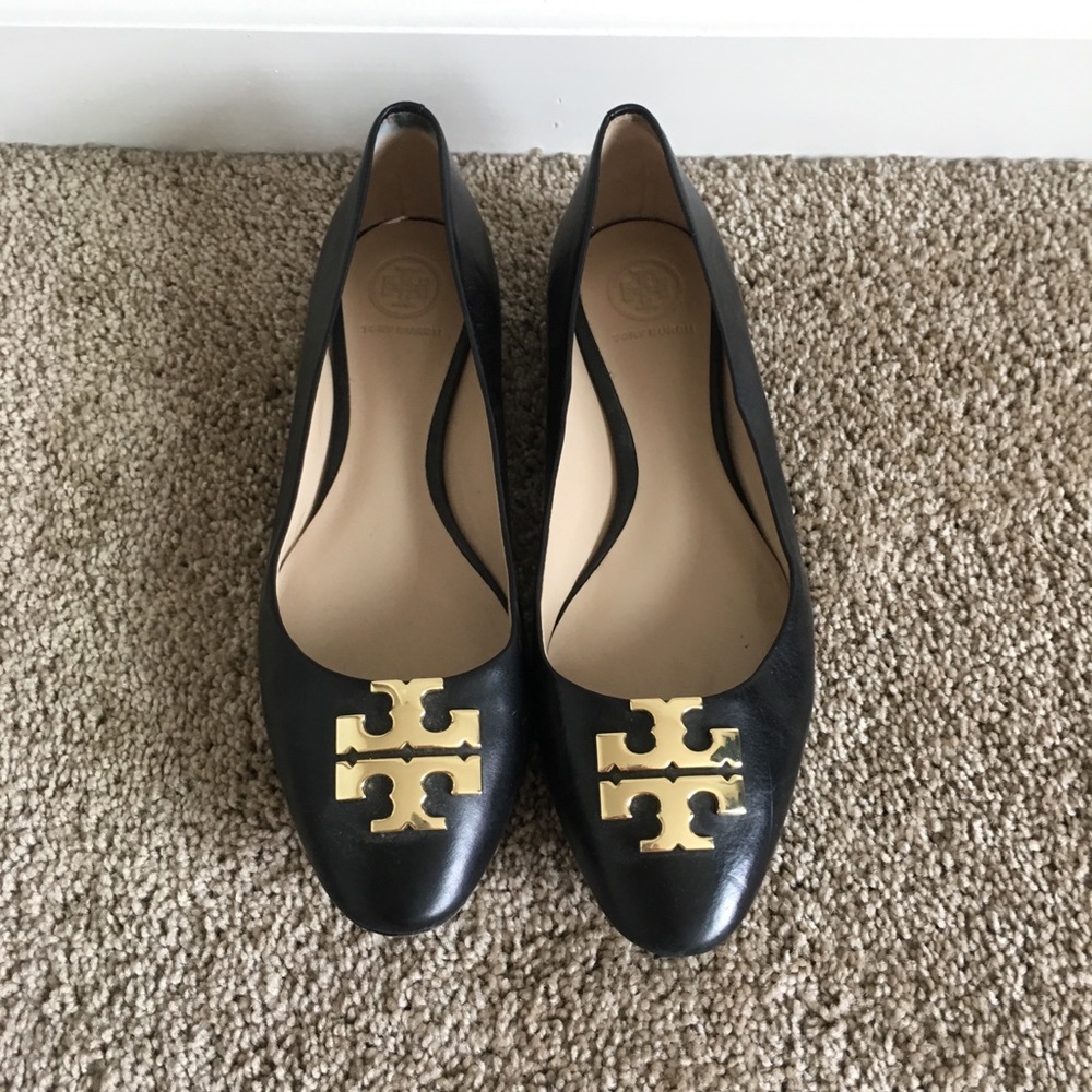 Tory Burch black classic flats
